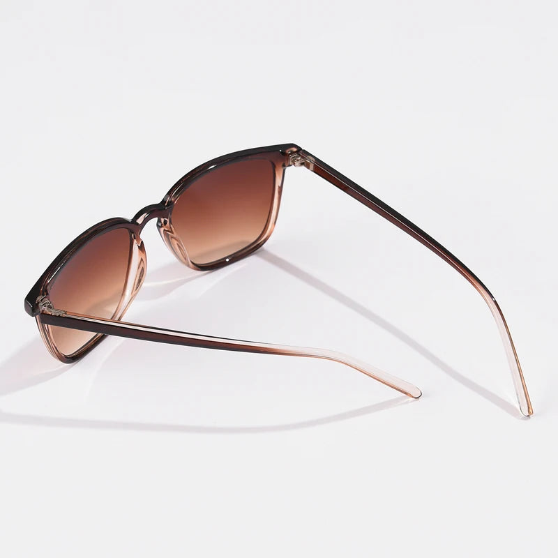 Square Cycling Sunglasses Men Women Rectangle Frame Sun Glasses Female Oculos Y2K Retro Gradient Hip Hop Shades UV400