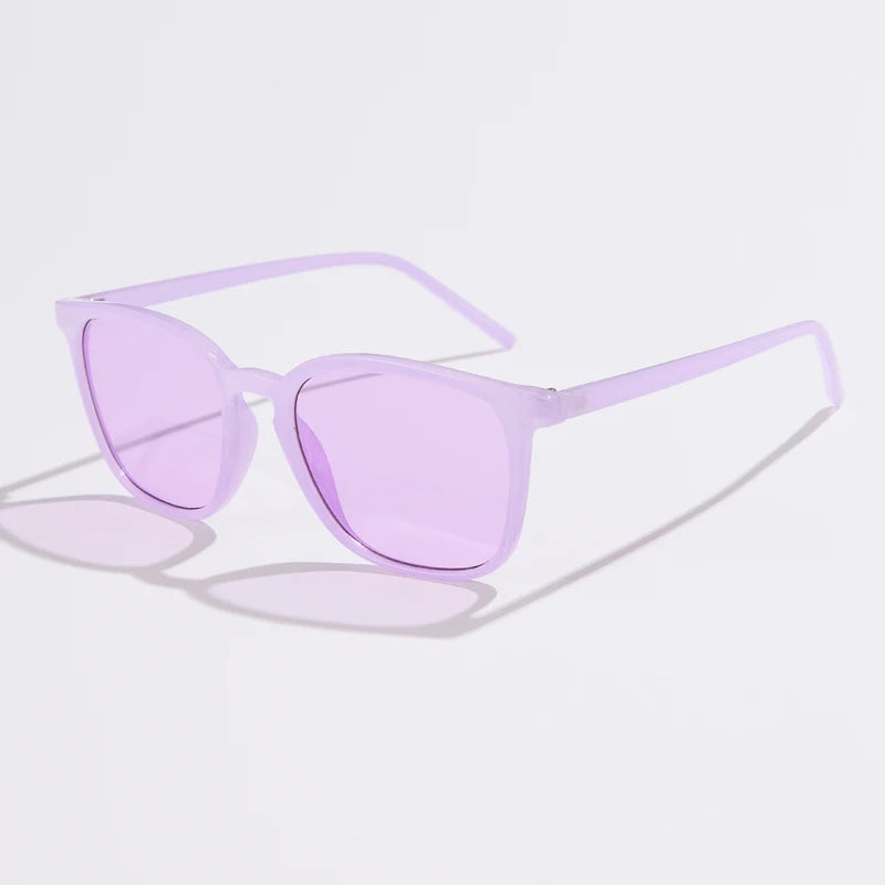 Square Cycling Sunglasses Men Women Rectangle Frame Sun Glasses Female Oculos Y2K Retro Gradient Hip Hop Shades UV400