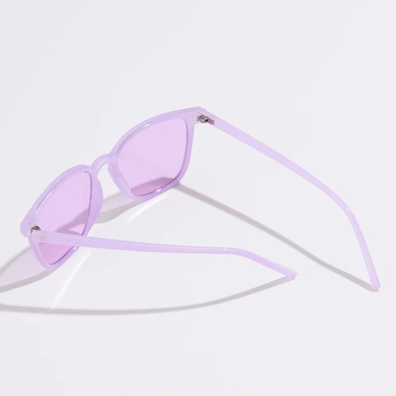 Square Cycling Sunglasses Men Women Rectangle Frame Sun Glasses Female Oculos Y2K Retro Gradient Hip Hop Shades UV400