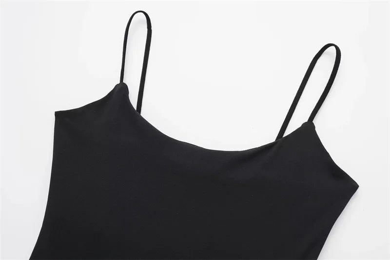 MUJER White Black Body Woman Sleeveless Tight Bodysuit Lingerie Sexy Woman Bodys Bodycon Backless Bodysuit Women Summer Tops