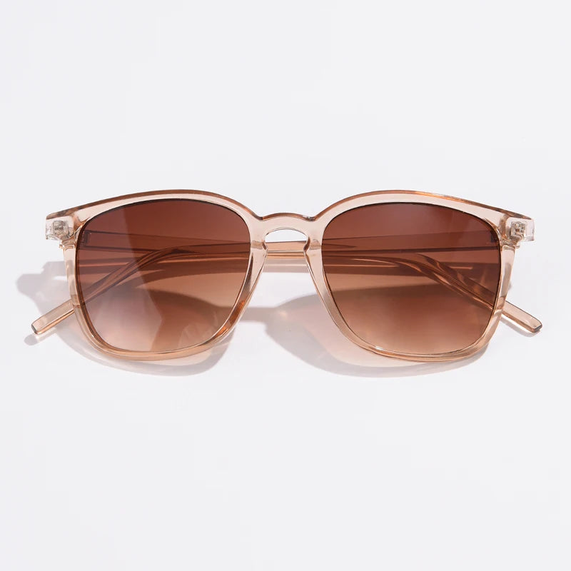 Square Cycling Sunglasses Men Women Rectangle Frame Sun Glasses Female Oculos Y2K Retro Gradient Hip Hop Shades UV400