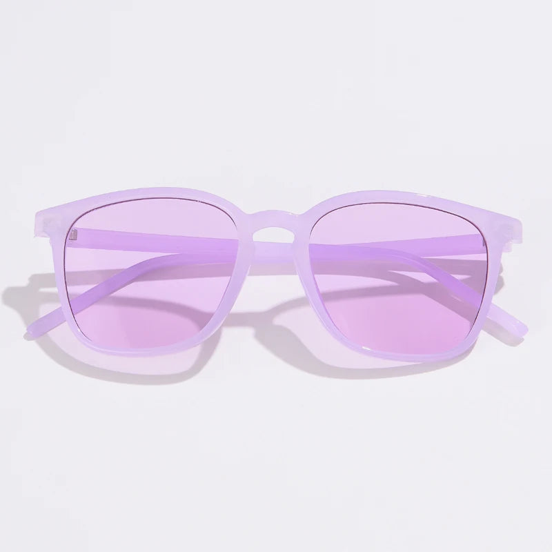 Square Cycling Sunglasses Men Women Rectangle Frame Sun Glasses Female Oculos Y2K Retro Gradient Hip Hop Shades UV400