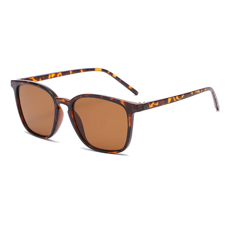 Square Cycling Sunglasses Men Women Rectangle Frame Sun Glasses Female Oculos Y2K Retro Gradient Hip Hop Shades UV400