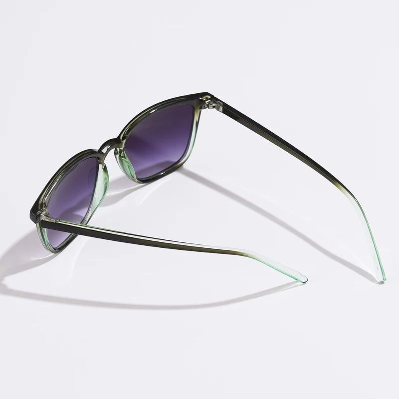 Square Cycling Sunglasses Men Women Rectangle Frame Sun Glasses Female Oculos Y2K Retro Gradient Hip Hop Shades UV400