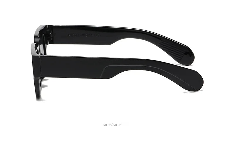 Fashion Retro Thick Leg Square Frame Sunglasses Men Women Popular Brand Small Frame Rice Nail Sun Glasses Black Yellow Glasses