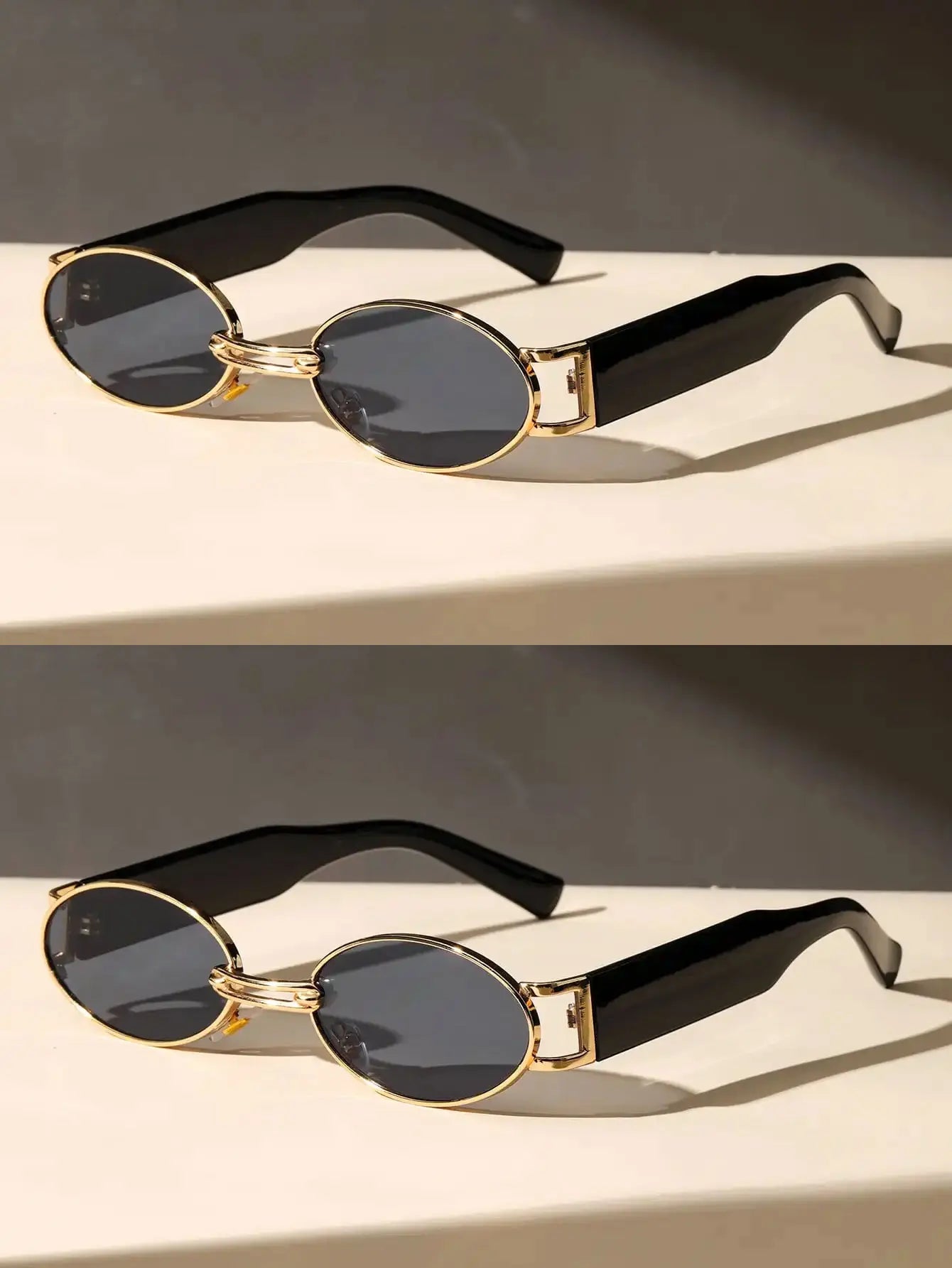 1PC Unisex Plastic Fashion Oval Frame Sunglasses For Street Photography And Beach Travel Party Driving Accessories