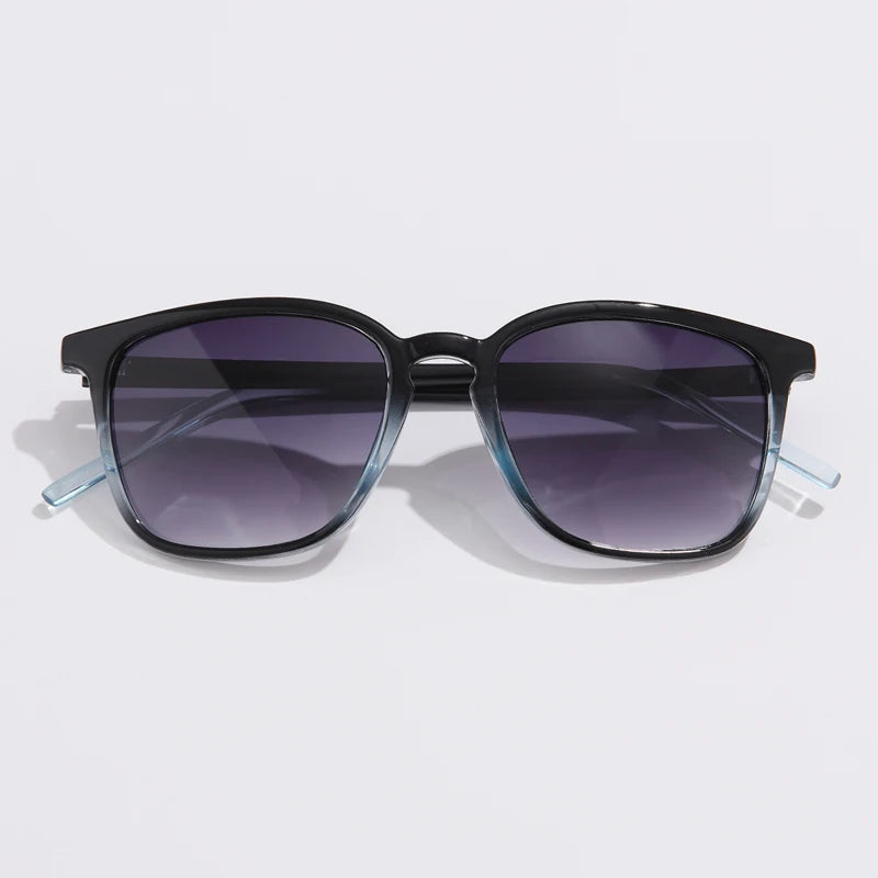 Square Cycling Sunglasses Men Women Rectangle Frame Sun Glasses Female Oculos Y2K Retro Gradient Hip Hop Shades UV400